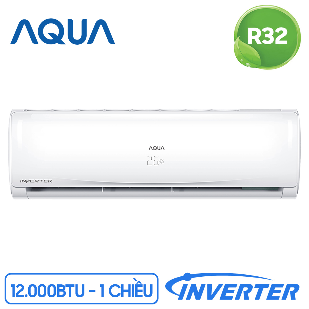 Điều hòa Aqua 1 chiều Inverter 12000 BTU AQA-KCRV13TK