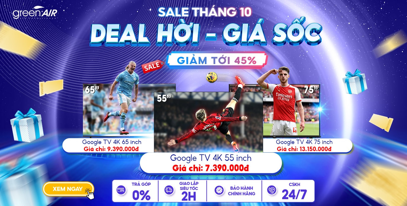 SALE THÁNG 10 - DEAL SIÊU HỜI