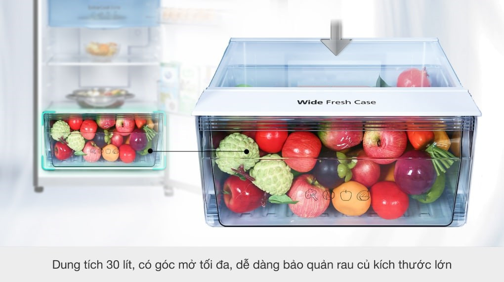 Panasonic Inverter 268 lít NR-TV301VGMV-Dung tích