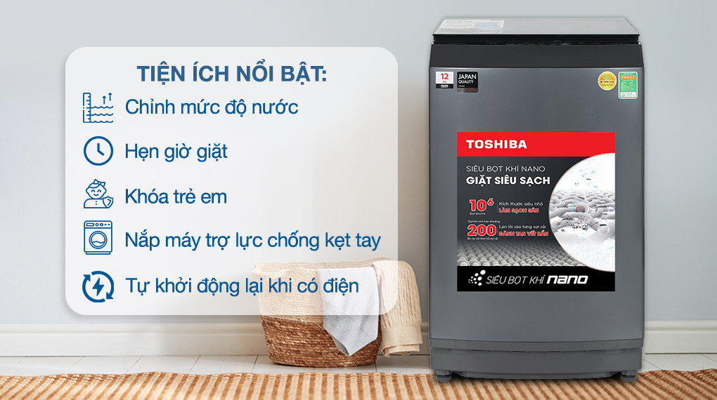 Tiện ích máy giặt AW-DUK1300KV (MK)