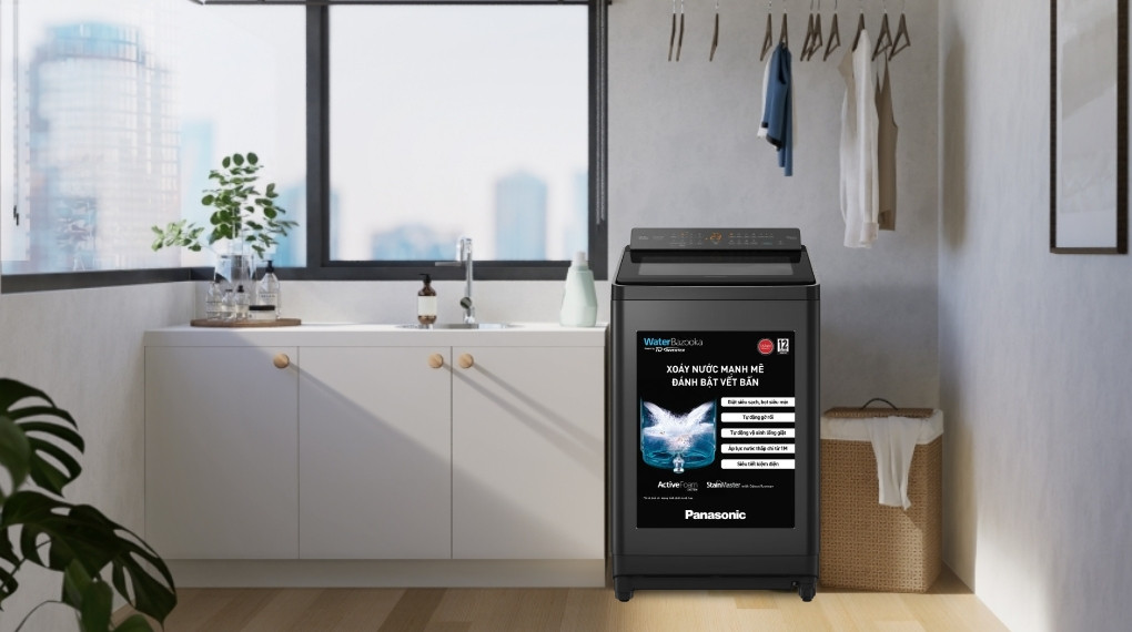 Thiết kế máy giặt Panasonic