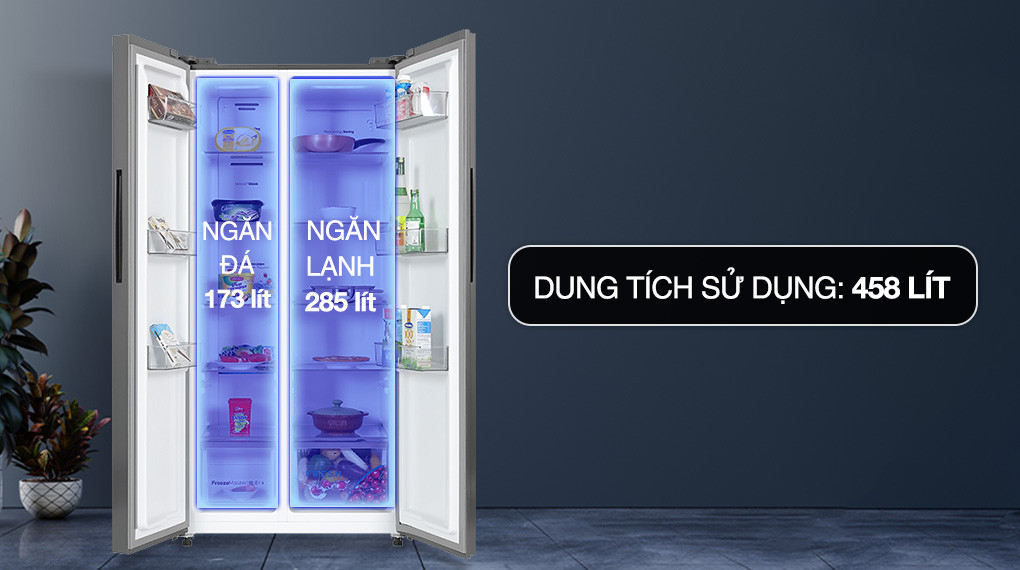 RS-460PG-dung tích sử dụng