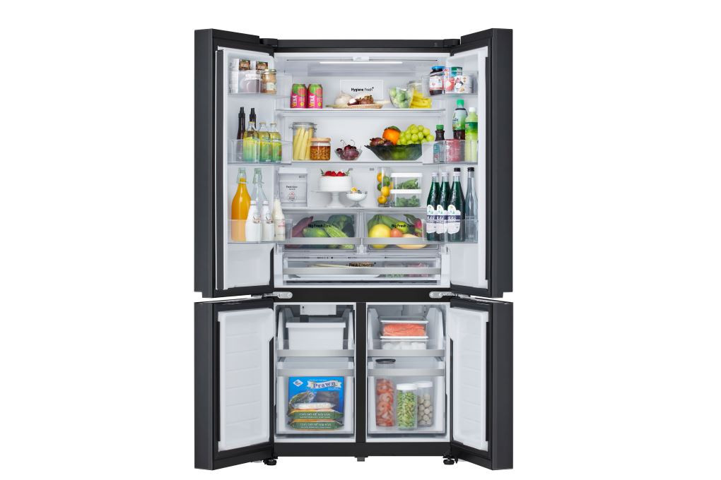 LG Inverter 571 lít Multi Door F58BGD-Dung tích