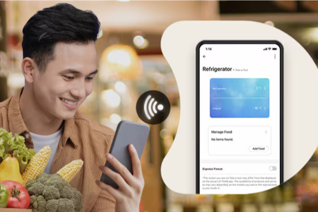 LG Inverter 571 lít Multi Door F58BGD-Tiện ích