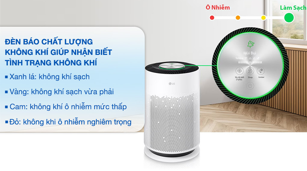 Đèn báo chất lượng