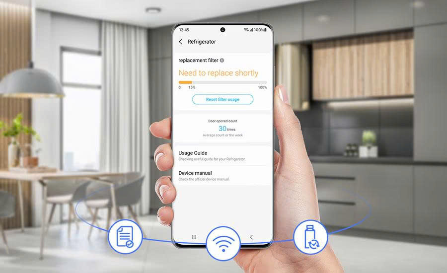 Chế độ SmartThings Home Care