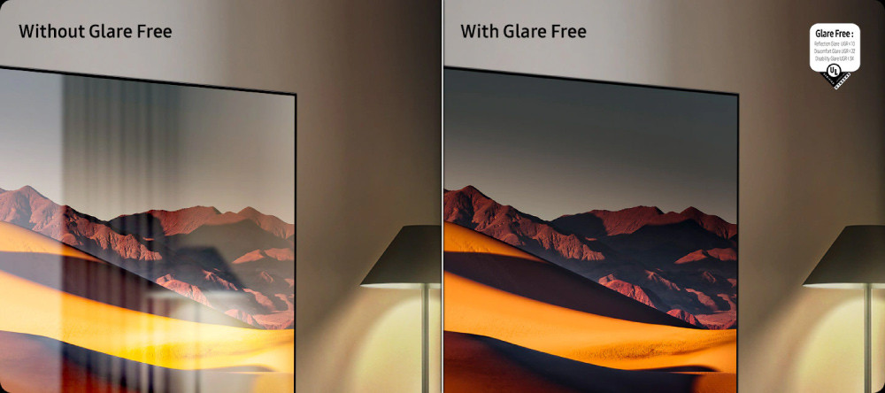 Smart Tivi Samsung OLED 4K Vision AI-màn hình chống phản sáng