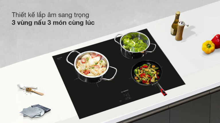 Nấu nhiều món cùng lúc