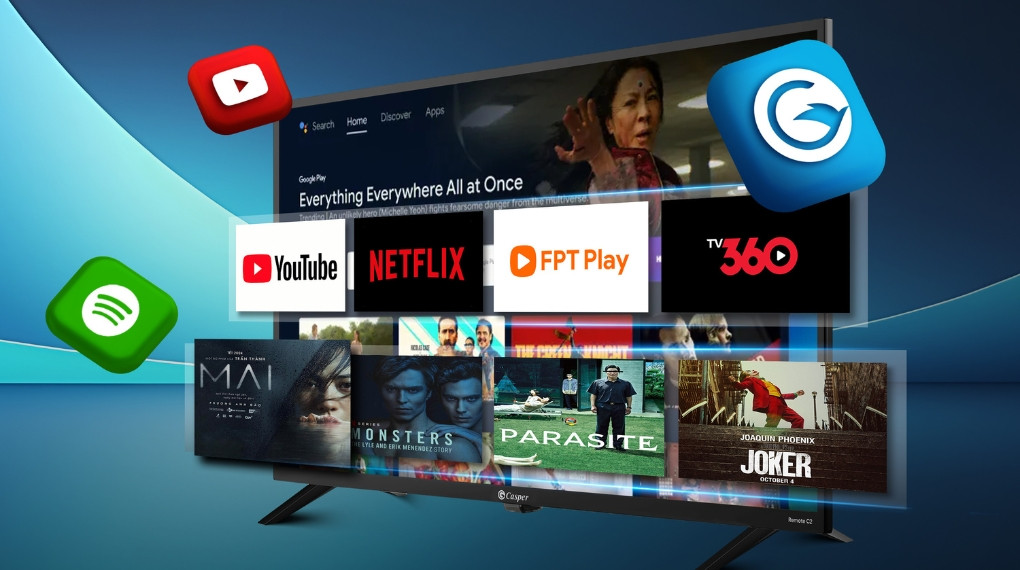 Nhiều tiện ích thông minh