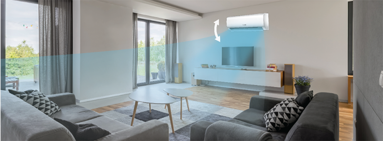 BTU HSH24TMU cánh đảo gió