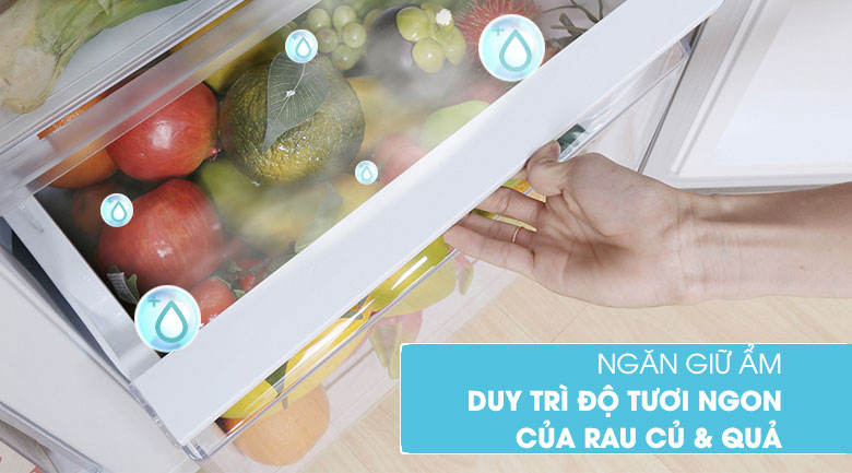 Ngăn rau củ giữ ẩm, bảo quản rau củ tươi ngon
