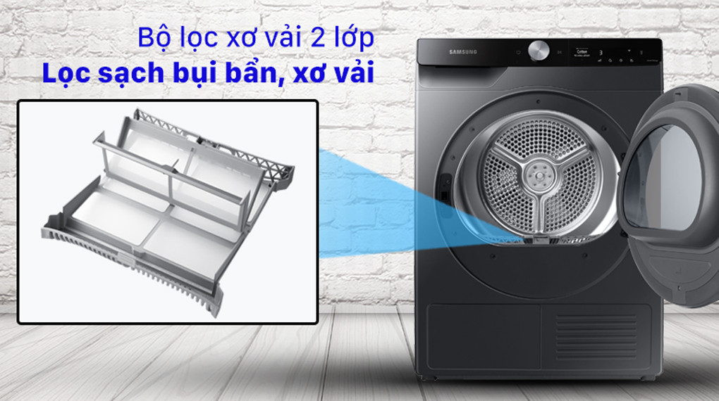 Bộ lọc xơ vải 2 lớp