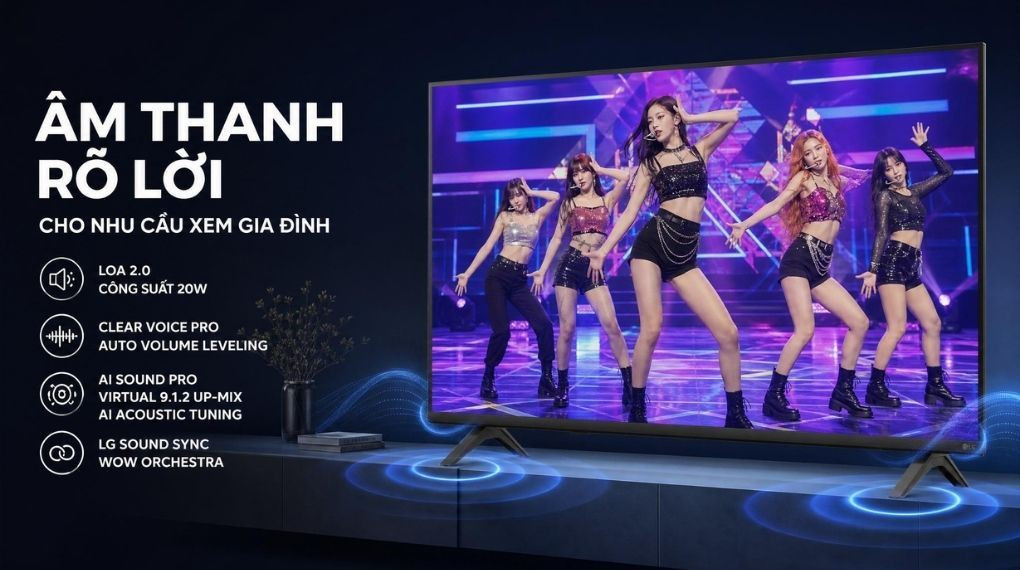 NU835BPSA-Công nghệ âm thanh