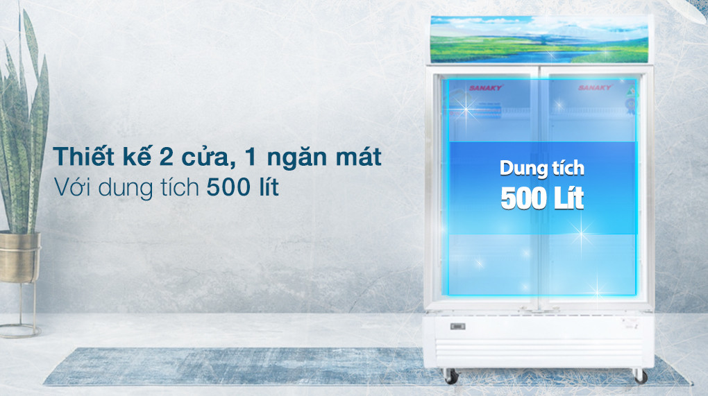 Tủ mát Sanaky 500 lít VD 6009HP