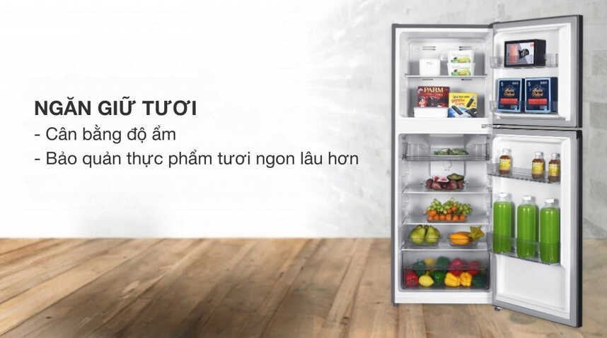 Tủ lạnh Sharp Inverter 262 lít SJ-X270V-DG-tiện ích
