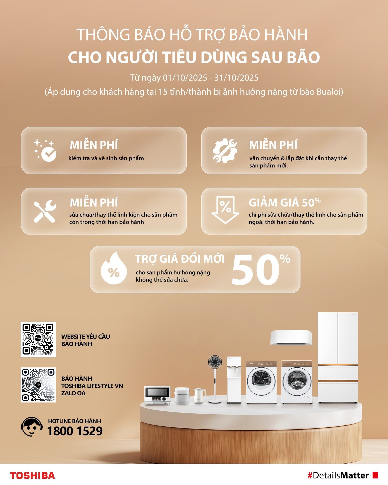 Hãng Toshiba hỗ trợ khách hàng