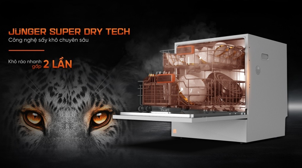 Junger Leopard DWJ-100- Công nghệ sấy khô