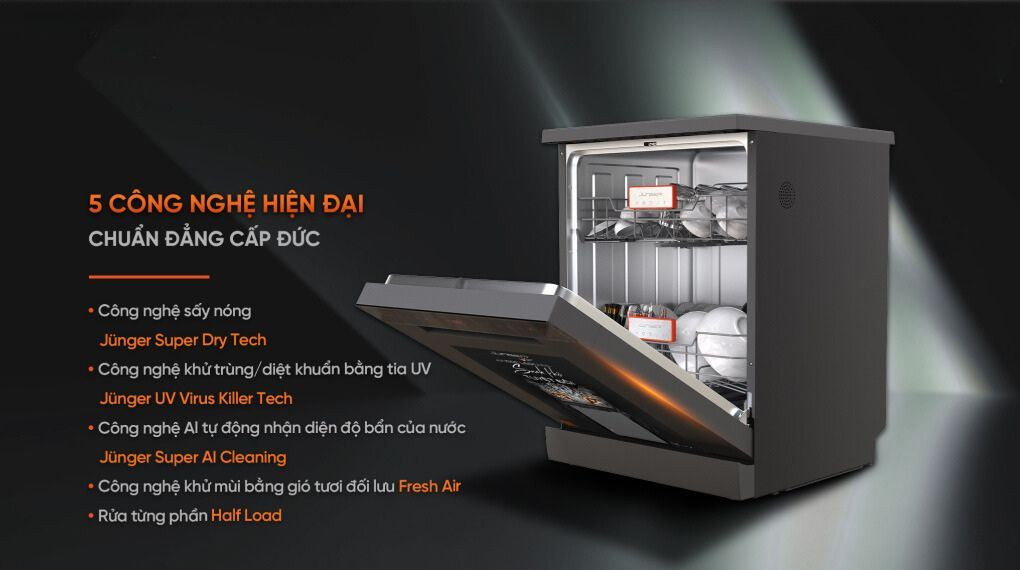 DWJ-143-Công nghệ rửa sấy
