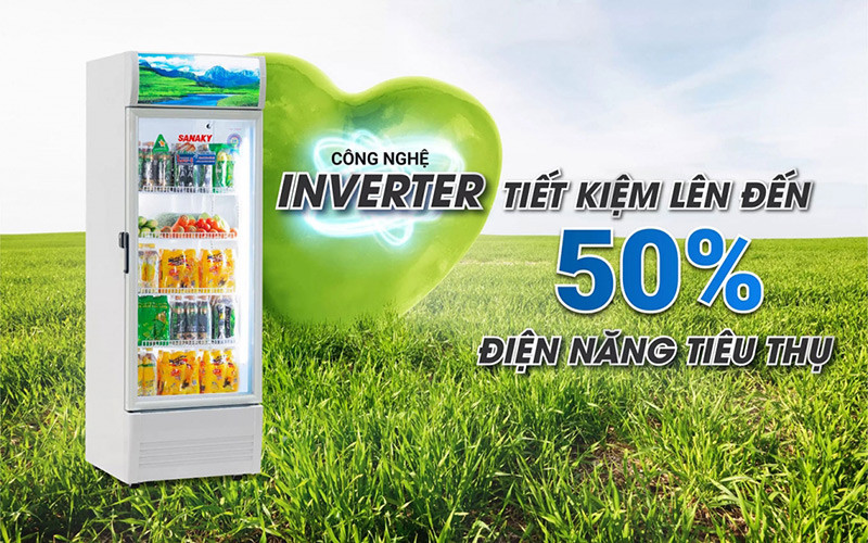 Tủ Mát Sanaky Inverter 300 Lít VH-3089K3-inverter