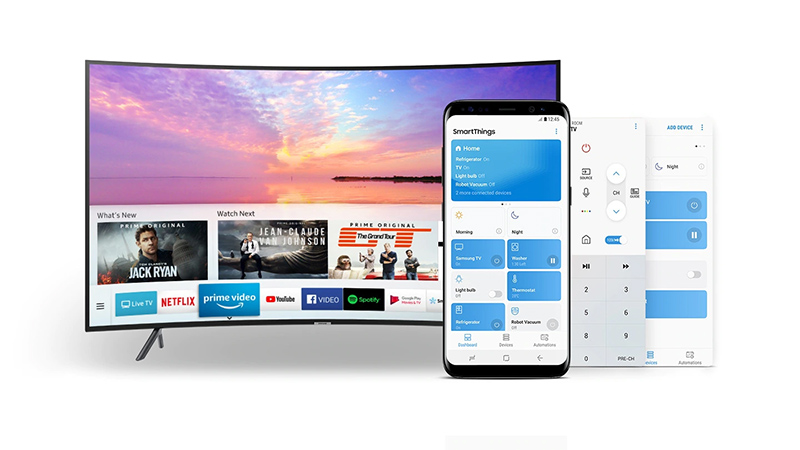 Smart Tivi 4K Samsung UHD 55 inch NU7300 UA55NU7300KXXV (Màn hình cong)