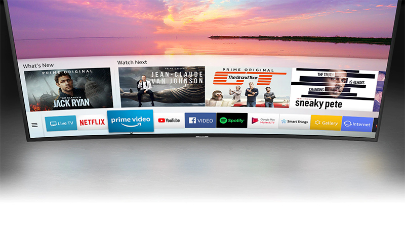Smart Tivi 4K Samsung UHD 55 inch NU7300 UA55NU7300KXXV (Màn hình cong)