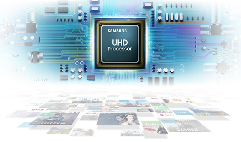 Smart Tivi 4K Samsung 55 inch RU7100 (UA55RU7100KXXV)
