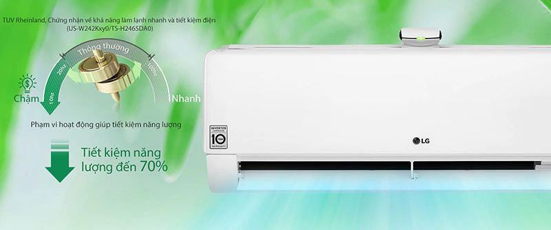 Điều hòa LG Inverter 1 chiều 12000 BTU V13APIUV