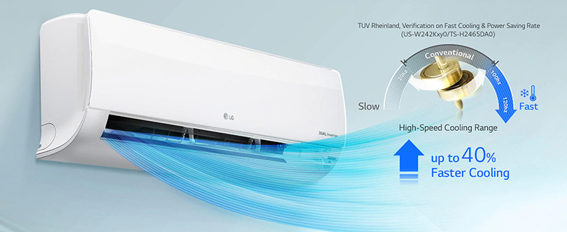 Điều hòa LG Inverter 1 chiều 12000 BTU V13APIUV