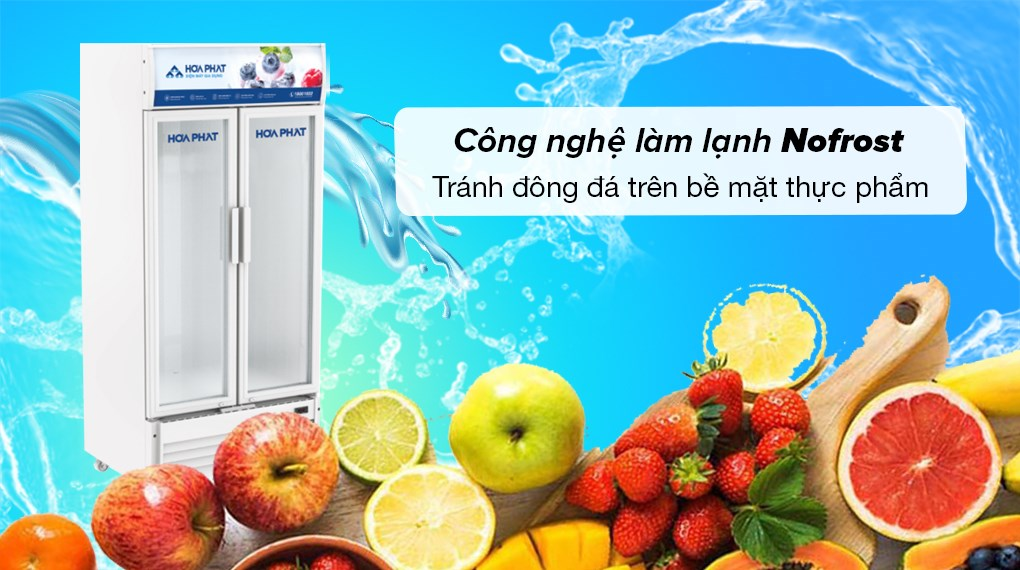 Tủ mát Hòa Phát 723 lít HSR D6723 Công Nghệ Làm Lạnh