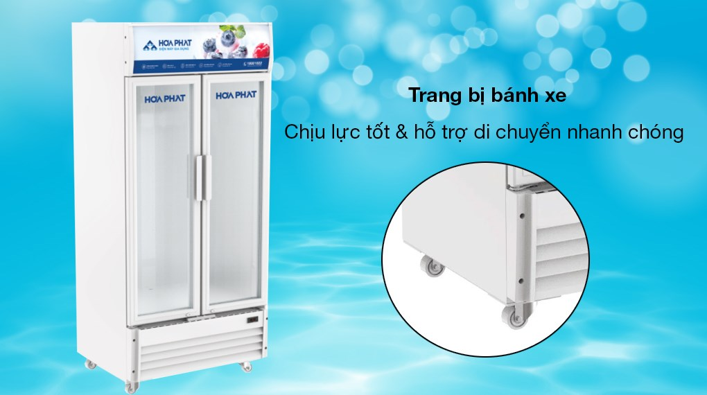 Tủ mát Hòa Phát 723 lít HSR D6723 Tiện Ích