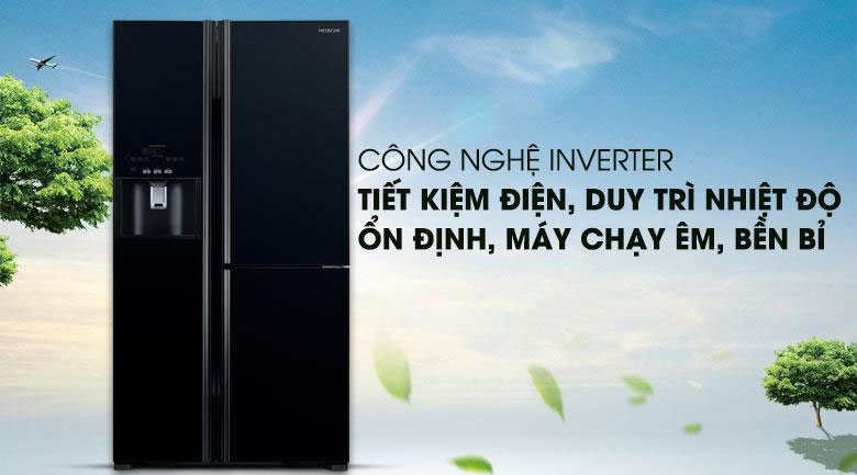 Tủ lạnh Hitachi Inverter 651 lít R-FM800GPGV2 GBK