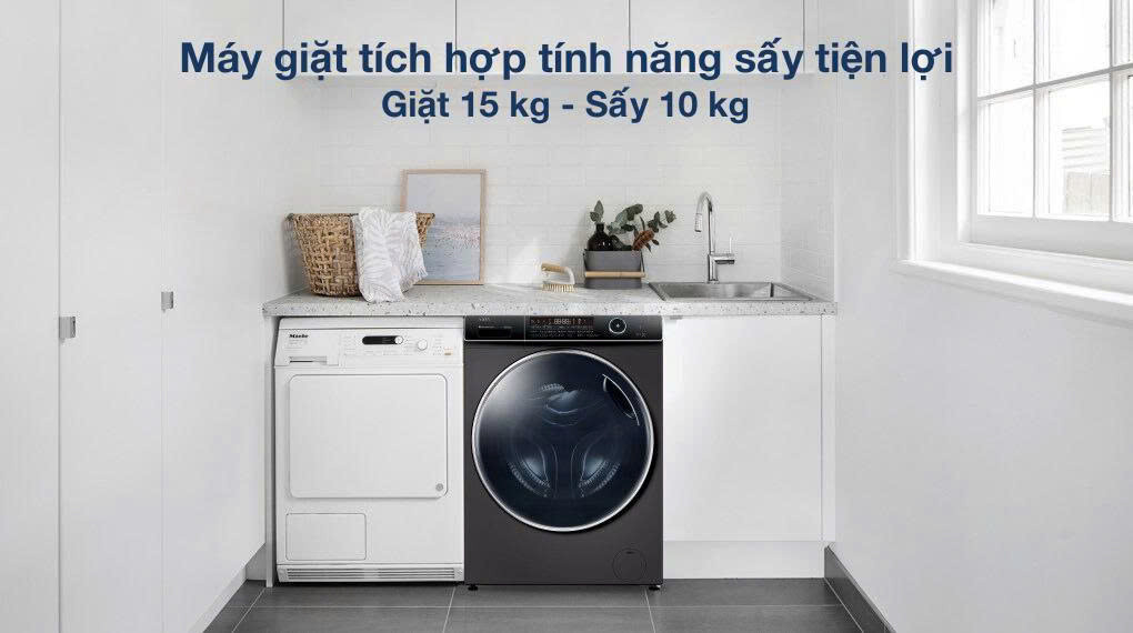Máy giặt sấy Aqua tích hợp chức năng