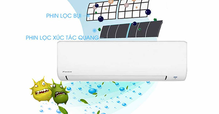 Điều Hòa Treo Tường Daikin 2 Chiều Inverter 24.000 BTU (FTXS71GVMV)