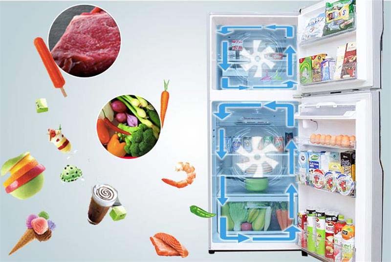 Tủ lạnh Hitachi Inverter 366 lít R-FG480PGV8 GBW