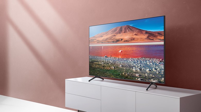 Smart Tivi Samsung 4K 55 inch UA55AU7200