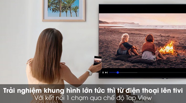 Smart Tivi Samsung 4K 55 inch UA55AU7200