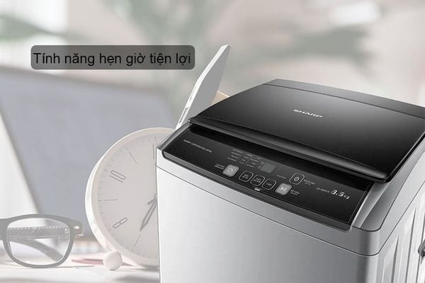 Tính năng hẹn giờ máy giặt Sharp