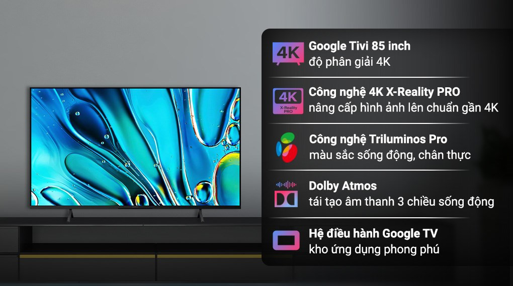 Sony BRAVIA 3 4K 85 Inch K-85S30