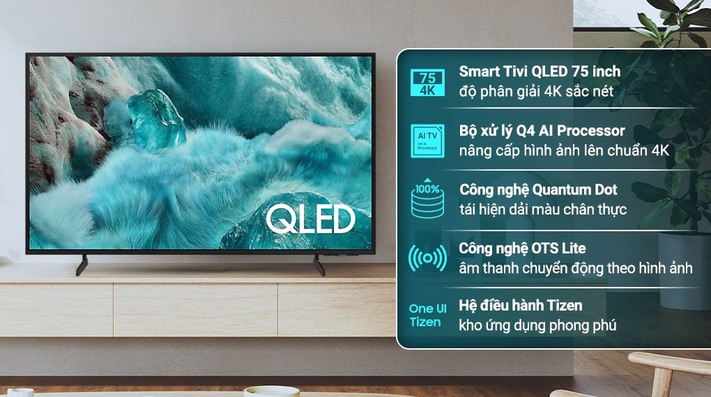 Samsung QLED 4K Vision AI 75 Inch QA75Q7F5A