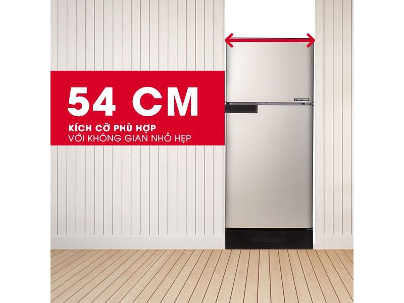 Tủ lạnh Sharp 165 Lít Inverter SJ-X176E-DSS (2 cửa) 