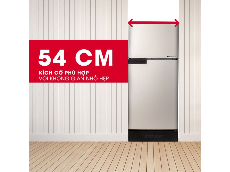 Tủ lạnh Sharp 165 Lít Inverter SJ-X176E-SL (2 cửa)