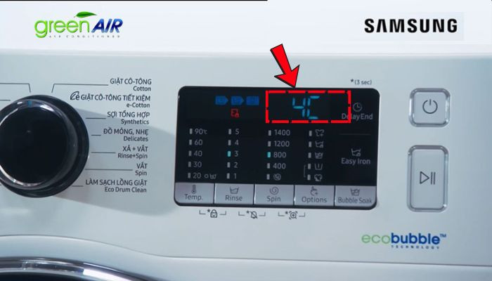Lỗi 4C máy giặt Samsung Inverter