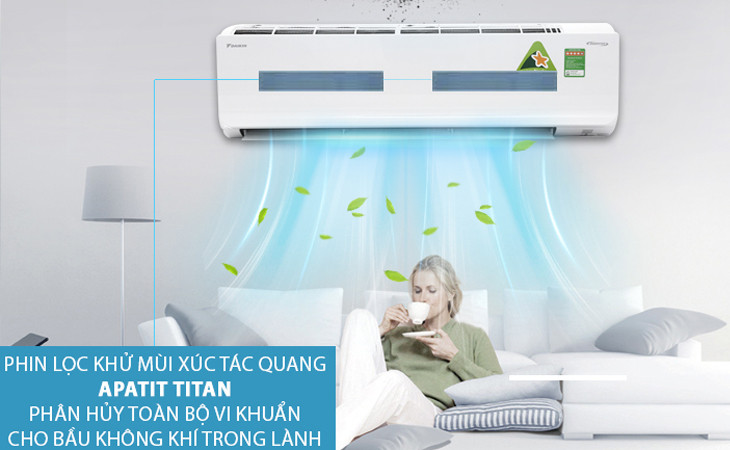 Công nghệ khử mùi Apatit Titan