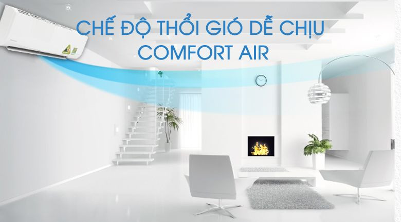 Công nghệ Comfotable Airflow điều hòa Daikin