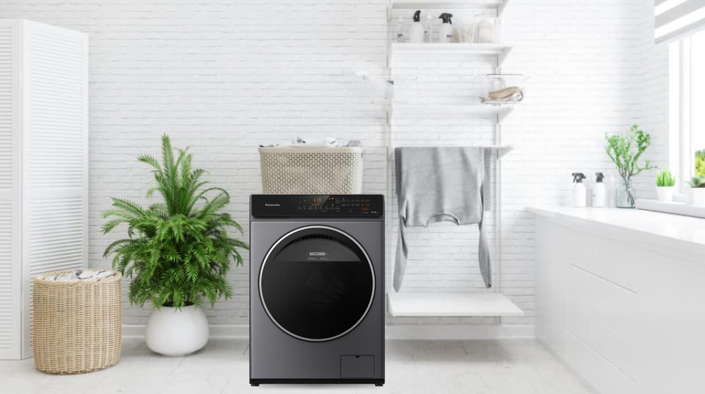 Máy giặt Panasonic Inverter 10.5 Kg NA-V105FC1LV-Thiết kế
