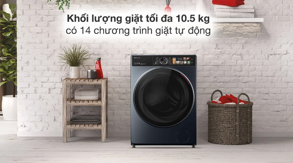 Khối lượng giặt Toshiba Inverter