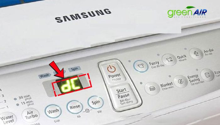 Lỗi DC máy giặt Samsung
