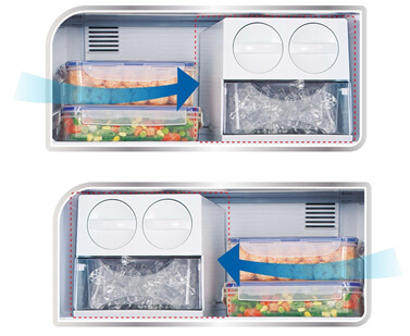 Tủ lạnh Panasonic 326 lít Inverter NR-BL351GKVN ( 2 cửa )
