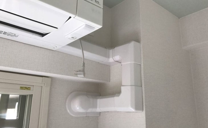 Hộp che bảo vệ ống đồng điều hòa