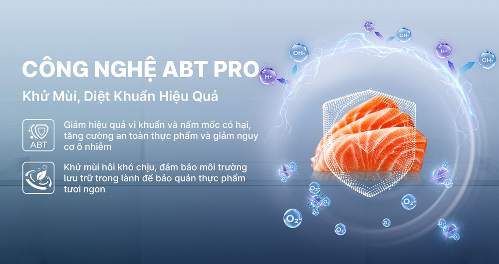 Tủ lạnh Aqua Inverter 515 lít AQR-MA590XA(MC)U1-ABT Pro
